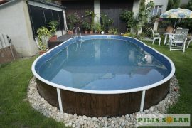 Azuro Woodstock L55 medence szett 5,5x3,7x1,2m