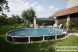 Azuro Woodstock L55 medence szett 5,5x3,7x1,2m