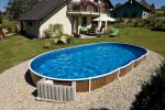 Mountfield Azuro Wood fémfalas medence 7,3 x 3,7 x 1,2 m 