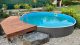 Mountfield Azuro Rattan fémfalas medence 3,6 x 1,2 m