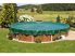 Mountfield Azuro Wood fémfalas medence 4,6 x 1,2 m