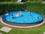 Ibiza fémfalas medence  5 x 1,5 m