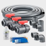 Hőszivattyű csatlakozó szett Ø 50 mm