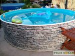 Azuro Stonewall D50 medence 5x1,2m