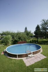 Azuro Woodstock L55 medence 5,5x3,7x1,2 m