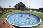 Azuro Woodstock D36 medence 3,6x1,2m
