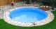 PoolSana 4,5 x 1,5 m komplett medence szett