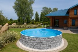 Azuro Stone medence szett 4,6 x 1,2 m 